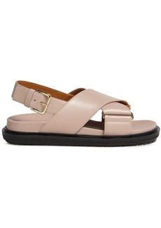 Marni Fussbet leather sandals