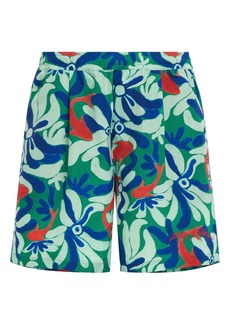 Marni graphic-print swim shorts
