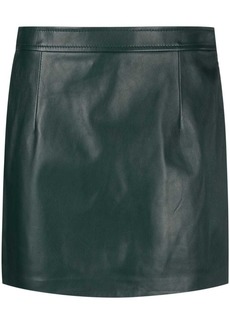 Marni high-waist mini leather skirt