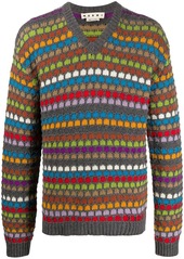 Marni honeycomb knit jumper