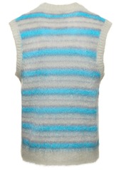 Marni Iconic Brushed Mohair Blend Knit Vest