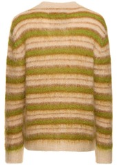 Marni Iconic Mohair Blend Knit Cardigan