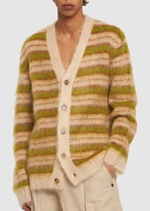 Marni Iconic Mohair Blend Knit Cardigan