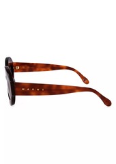 Marni Ik Kil Cenote 54MM Round Sunglasses