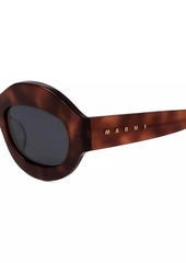 Marni Ik Kil Cenote 54MM Round Sunglasses