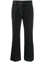 Marni contrast topstitching trousers