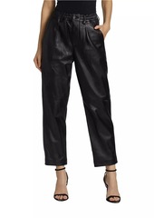 Marni Leather Cropped Trousers