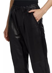 Marni Leather Cropped Trousers