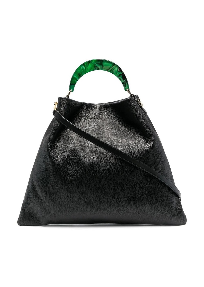 Marni medium Venice leather tote bag