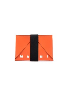 Marni logo cardholder wallet