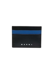 Marni logo-embossed leather cardholder