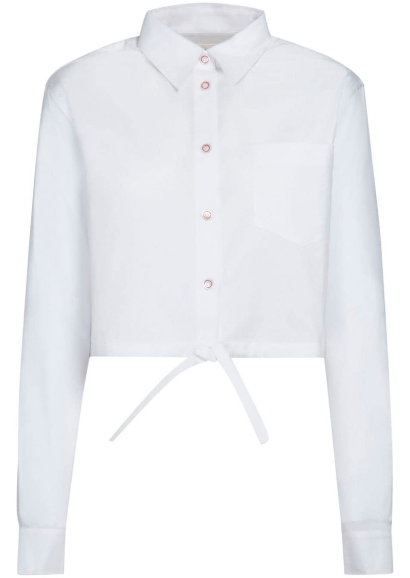 Marni cropped poplin shirt