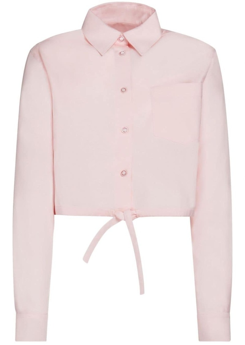 Marni cropped poplin shirt