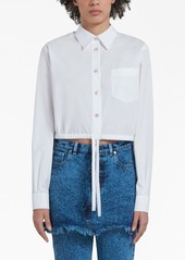 Marni cropped poplin shirt