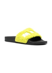 Marni logo flat slides