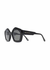 Marni logo geometric sunglasses