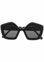 Marni logo geometric sunglasses