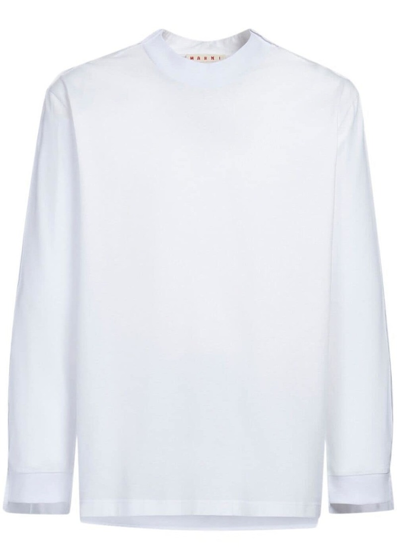Marni yoke-detail cotton T-shirt
