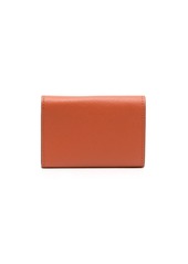 Marni logo-plaque leather purse