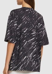 Marni Logo Print Cotton Jersey T-shirt