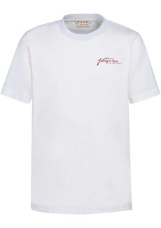 Marni wordsearch-print cotton T-shirt