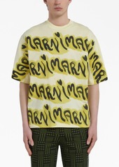 Marni logo-print cotton T-shirt