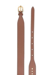 Marni logo-print leather belt