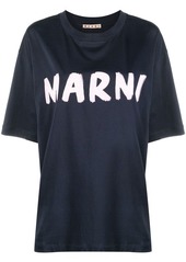 Marni logo-print short-sleeved T-shirt