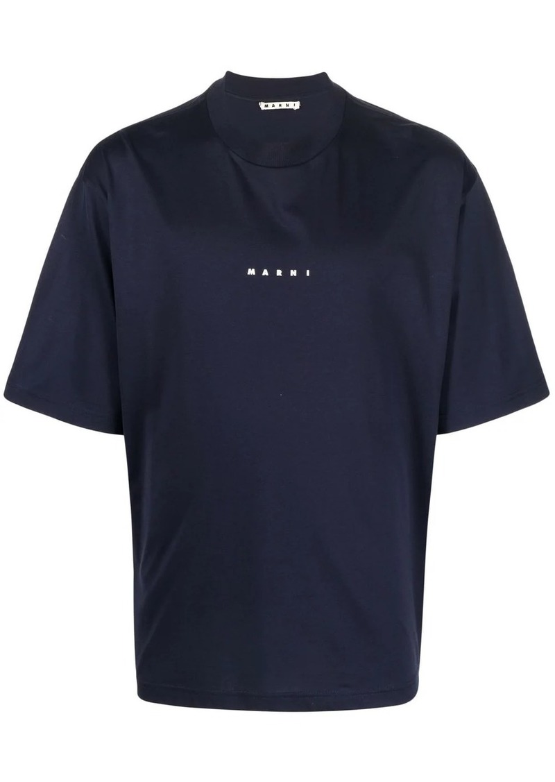 Marni logo-print cotton T-shirt