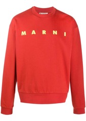 Marni logo printed sweatshirt