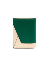 Marni logo-stamp leather wallet