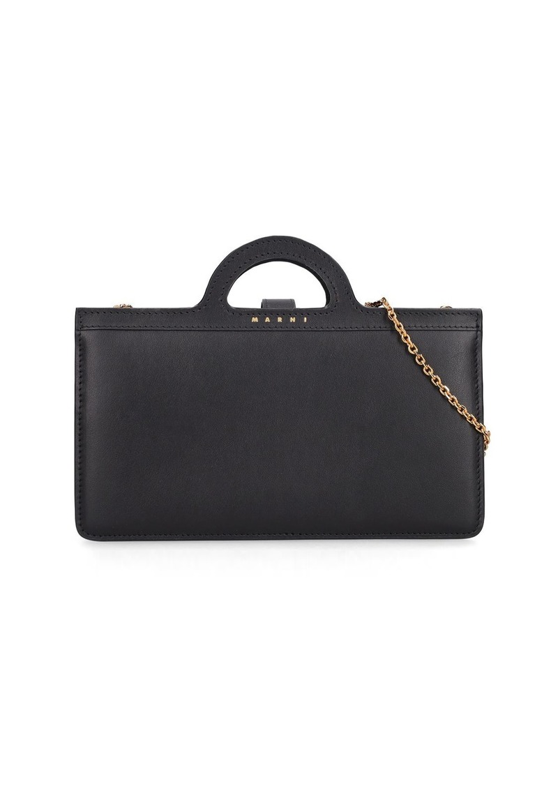 Marni Long Leather Chain Wallet