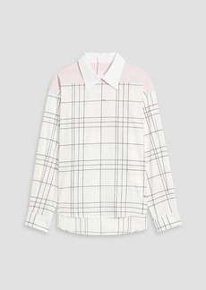 Marni - Checked cotton-poplin shirt - White - IT 38