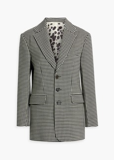 Marni - Checked wool-blend blazer - Black - IT 42