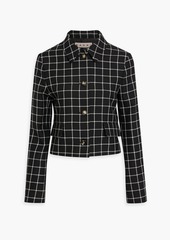 Marni - Checked wool jacket - Black - IT 38