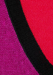 Marni - Color-block cashmere vest - Purple - IT 42