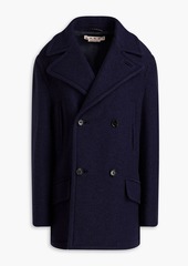 Marni - Double-breasted wool-bouclé coat - Blue - IT 44
