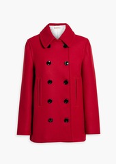 Marni - Double-breasted wool-felt coat - Red - IT 40