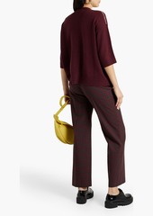 Marni - Embellished cashmere sweater - Burgundy - IT 44
