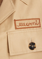 Marni - Embroidered twill jacket - Neutral - IT 36