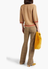 Marni - Embroidered wool sweater - Brown - IT 38