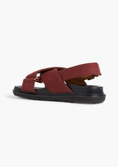 Marni - Fussbett felt slingback sandals - Pink - EU 35
