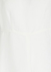 Marni - Gathered jacquard mini dress - White - IT 36