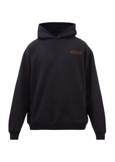 Marni - Oversized Flower-print Jersey Hooded Sweatshirt - Mens - Black