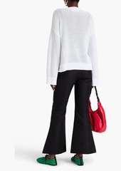 Marni - Pointelle-knit cotton sweater - White - IT 38