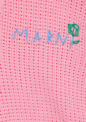 Marni - Pointelle-knit cotton vest - Pink - IT 40