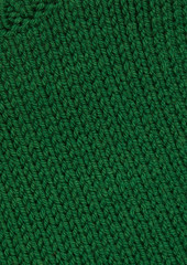 Marni - Pointelle-knit wool mini dress - Green - IT 36