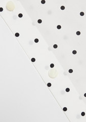 Marni - Polka-dot cotton-broadcloth and poplin shirt - White - IT 40