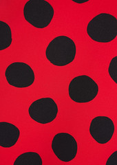 Marni - Polka-dot crepe midi skirt - Red - IT 44