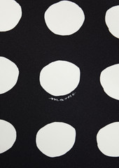 Marni - Polka-dot crepe midi skirt - Black - IT 38